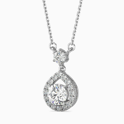 Elegant Twilight Diamond Pendant
