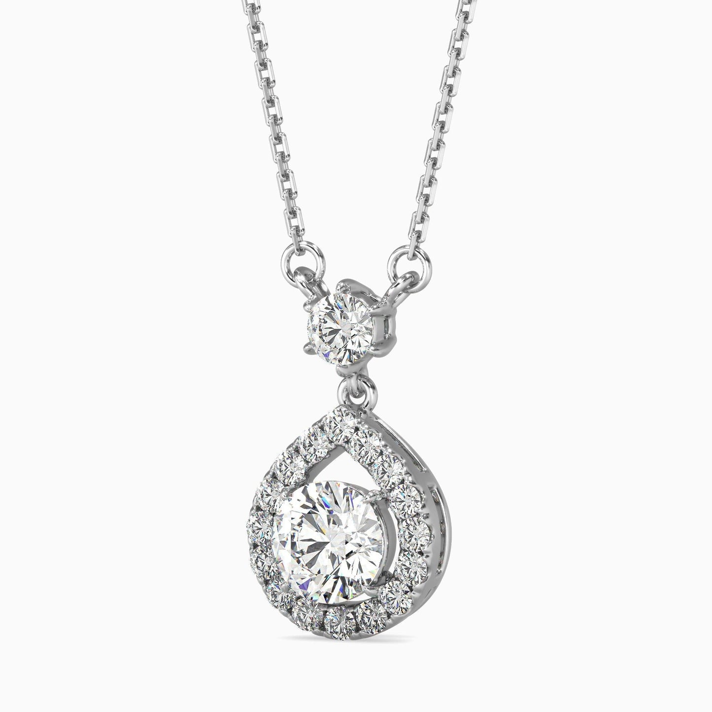 Elegant Twilight Diamond Pendant