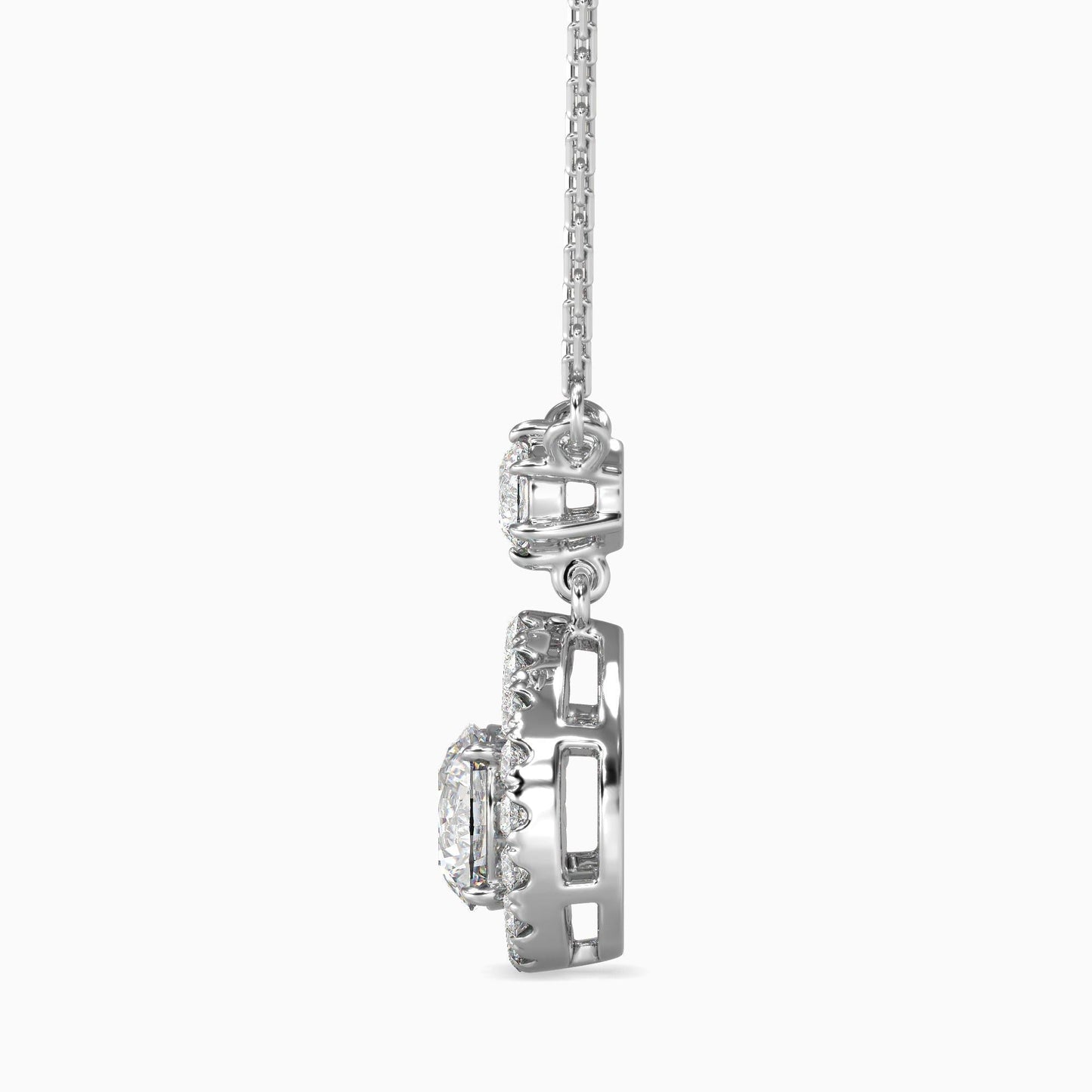 Elegant Twilight Diamond Pendant
