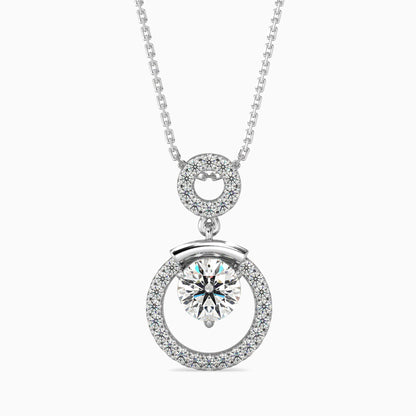 Luminous Grace Diamond Pendant