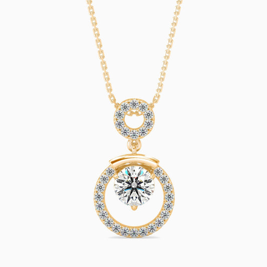 Luminous Grace Diamond Pendant
