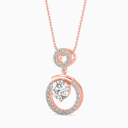 Luminous Grace Diamond Pendant