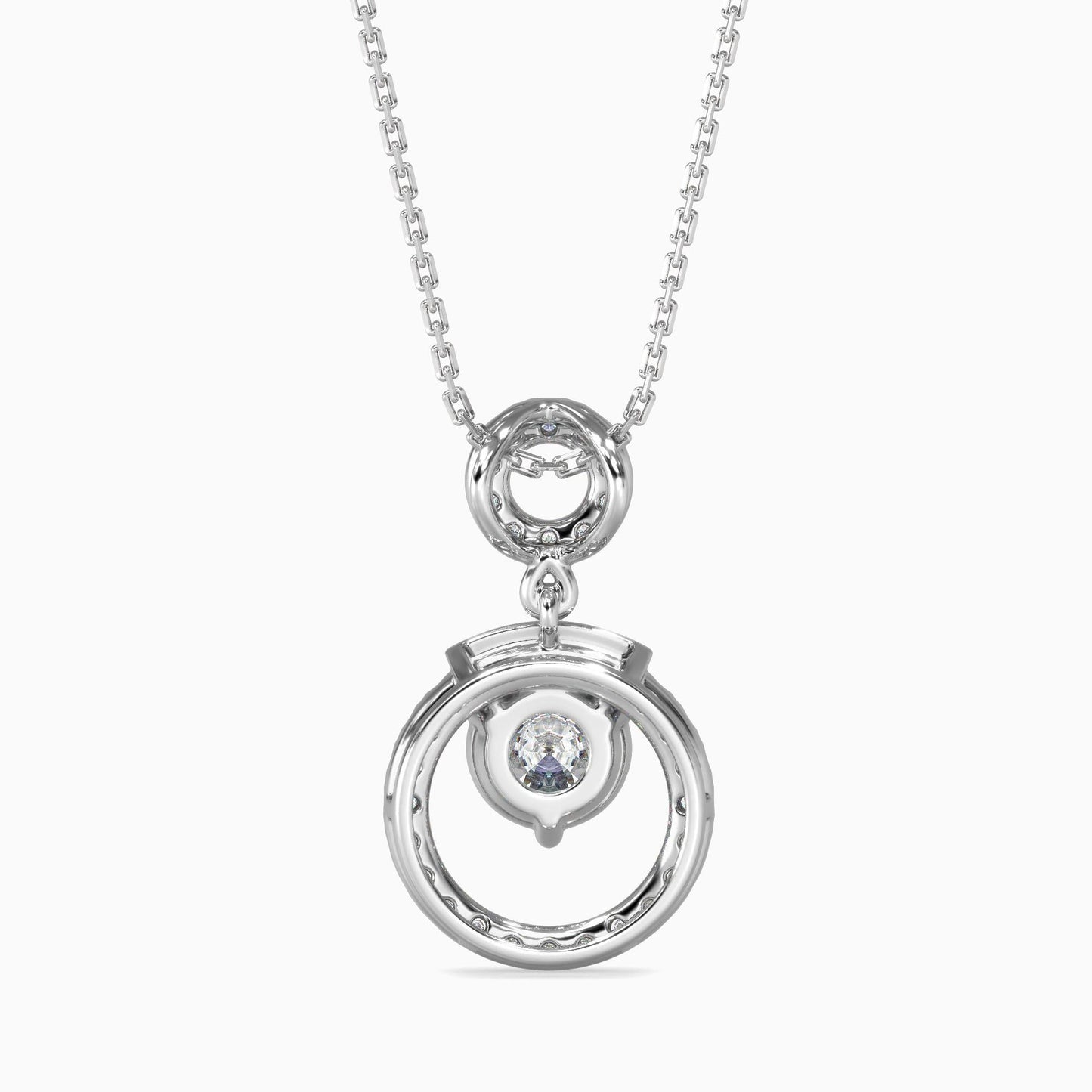 Luminous Grace Diamond Pendant