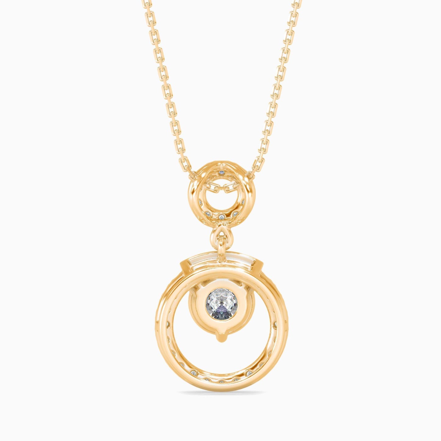 Luminous Grace Diamond Pendant