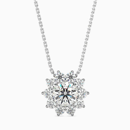 Starlit Garden Diamond Pendant