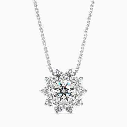 Starlit Garden Diamond Pendant