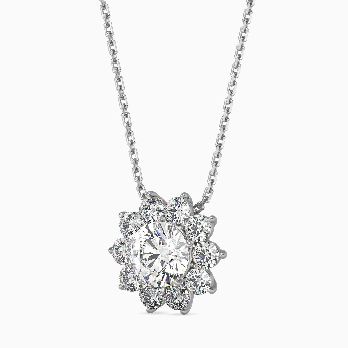 Starlit Garden Diamond Pendant