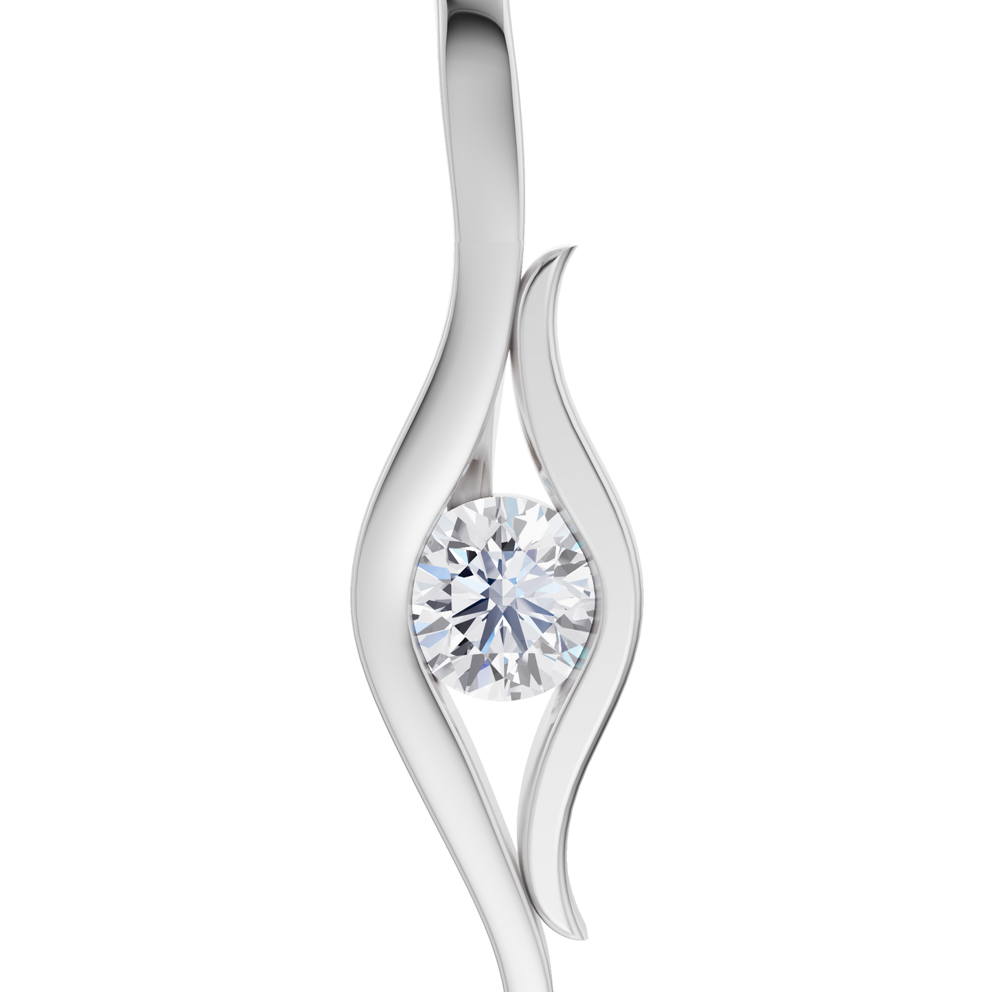 Pristine Light Solitaire Pendant