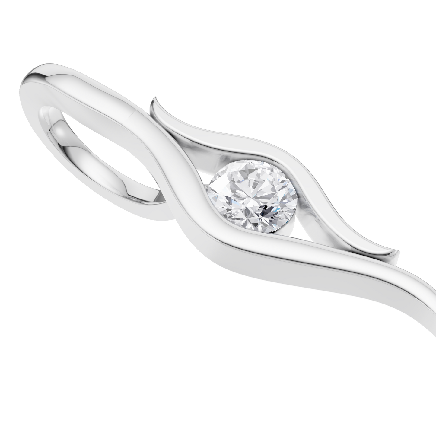 Pristine Light Solitaire Pendant