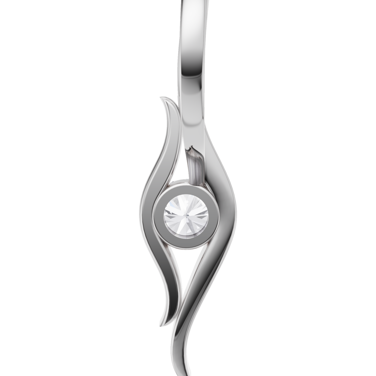 Pristine Light Solitaire Pendant