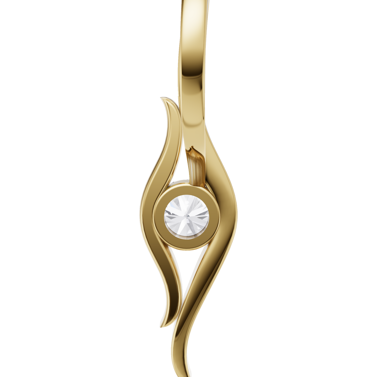 Pristine Light Solitaire Pendant