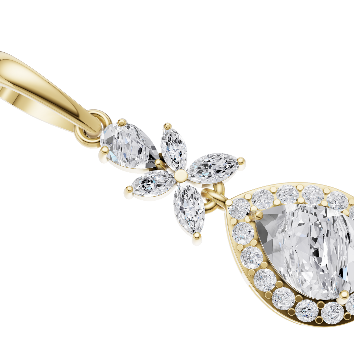 Timeless Glow Solitaire Pendant