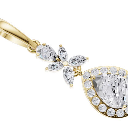 Timeless Glow Solitaire Pendant