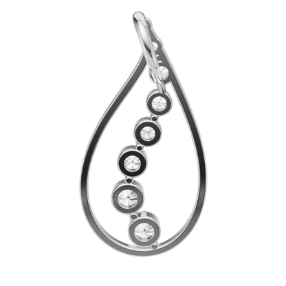 Golden Horizon Solitaire Pendant