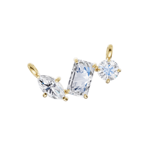 Celestial Beam Solitaire Pendant