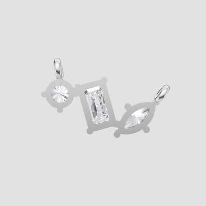 Celestial Beam Solitaire Pendant