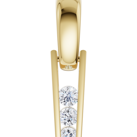 Pure Luster Solitaire Pendant