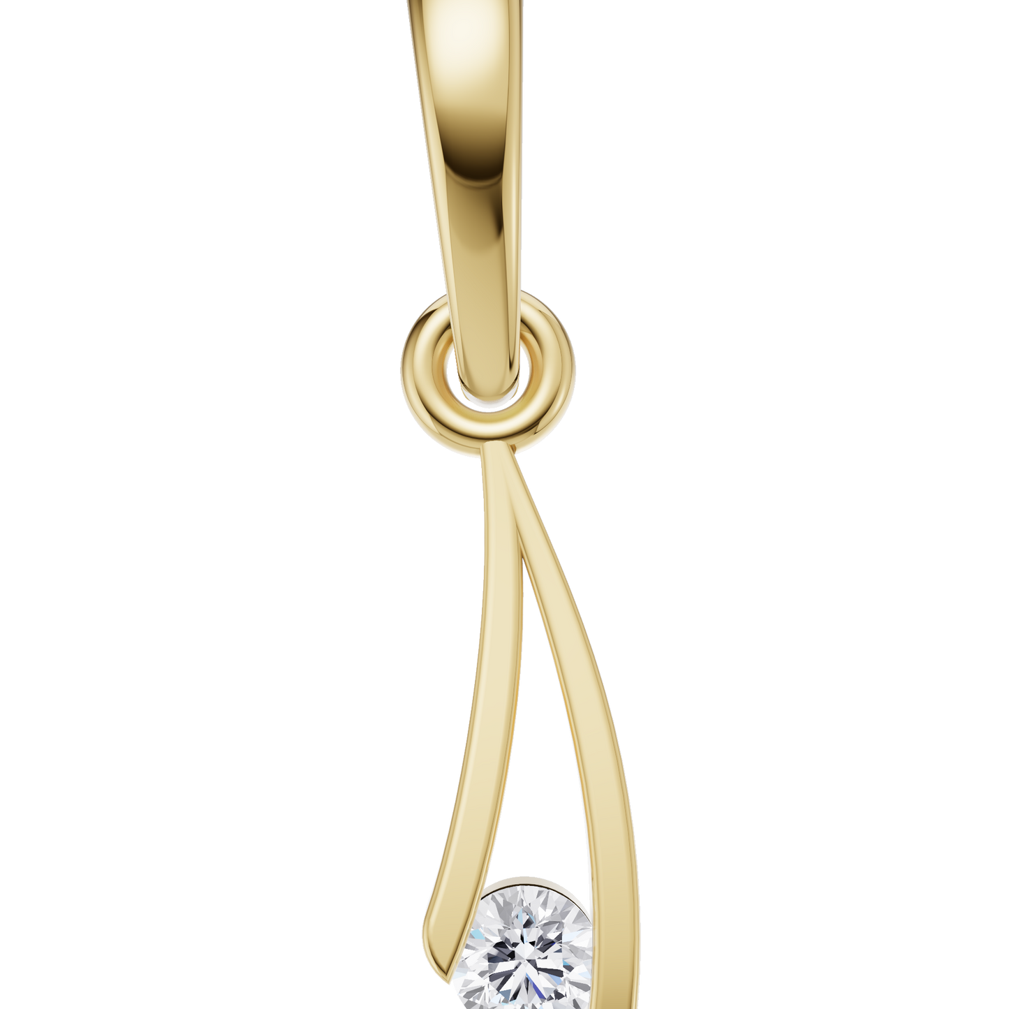 Radiant Essence Solitaire Pendant