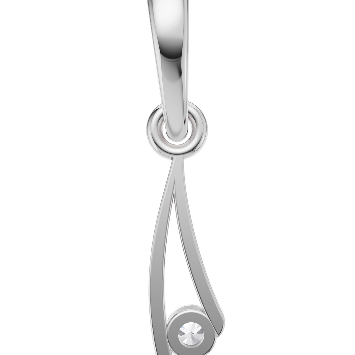 Radiant Essence Solitaire Pendant