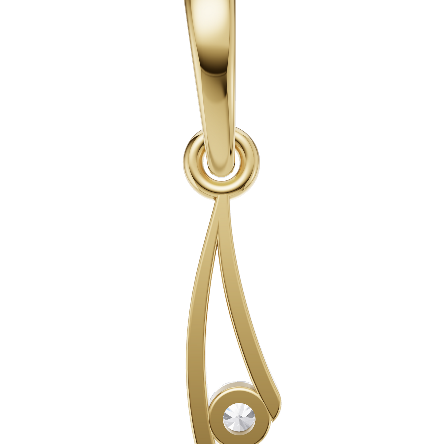 Radiant Essence Solitaire Pendant