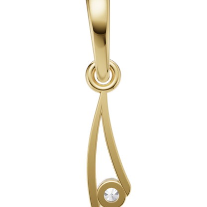 Radiant Essence Solitaire Pendant