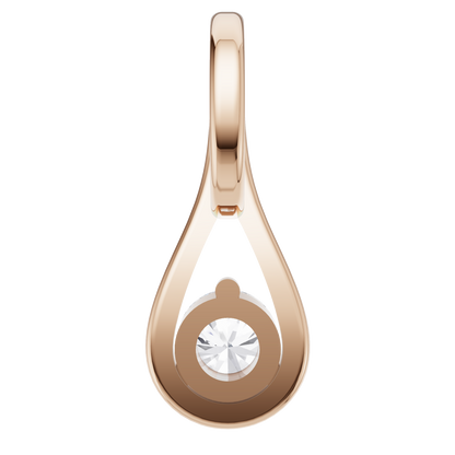 Ethereal Brilliance Solitaire Pendant