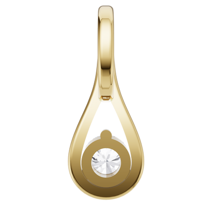 Ethereal Brilliance Solitaire Pendant