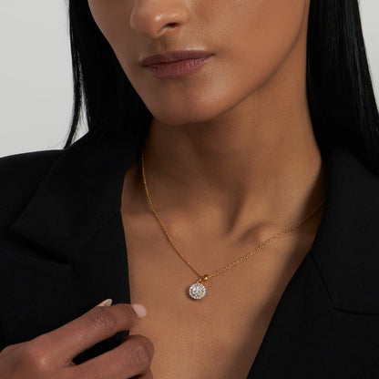 Serene Glow Pendant (With Chain)