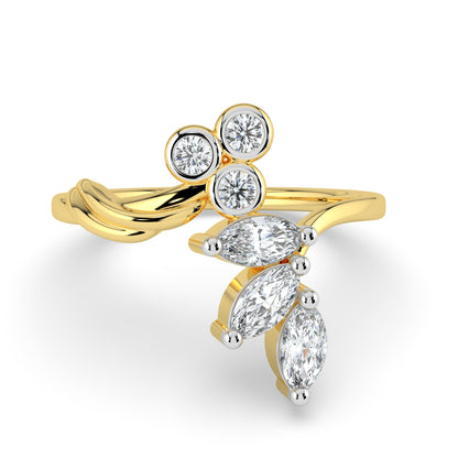 Bloom Sparkle Diamond Ring