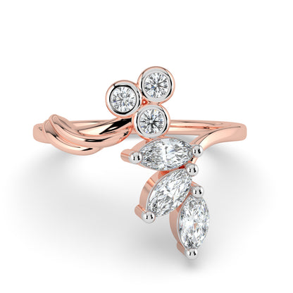 Bloom Sparkle Diamond Ring
