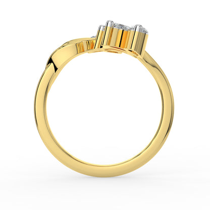 Bloom Sparkle Diamond Ring