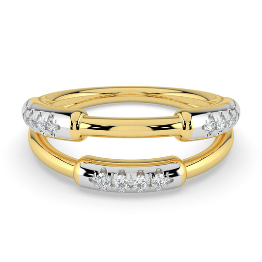 Serene Sparkle Diamond Ring