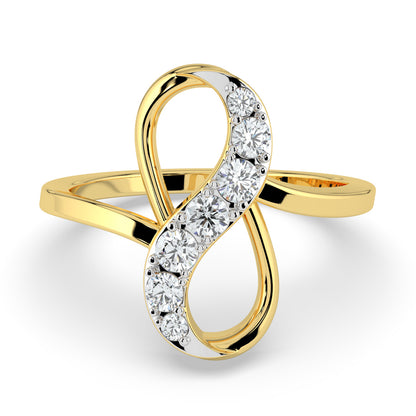Infinity Elegance Diamond Ring