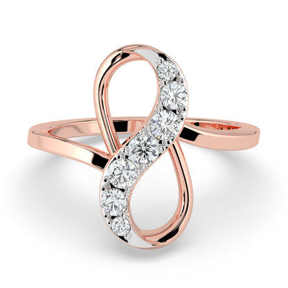 Infinity Elegance Diamond Ring