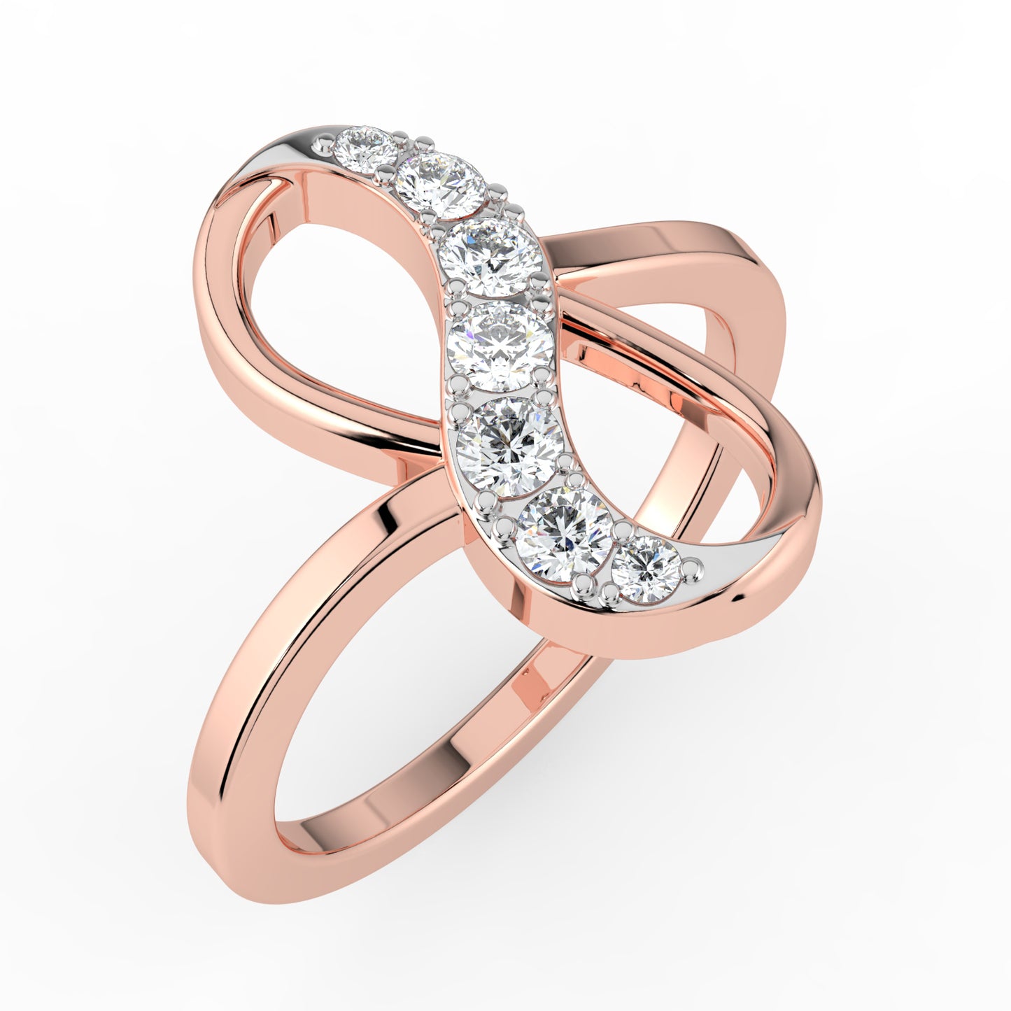 Infinity Elegance Diamond Ring