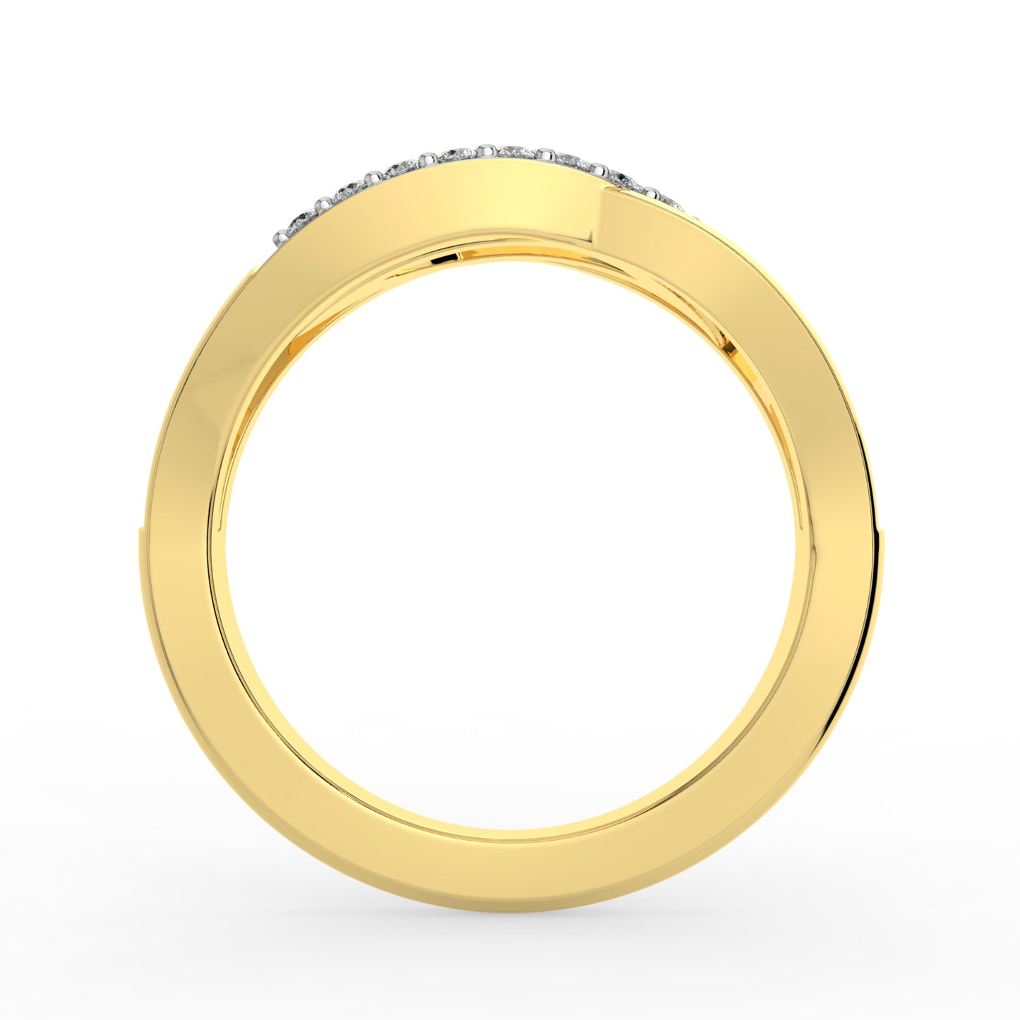 Petal Luster Diamond Ring