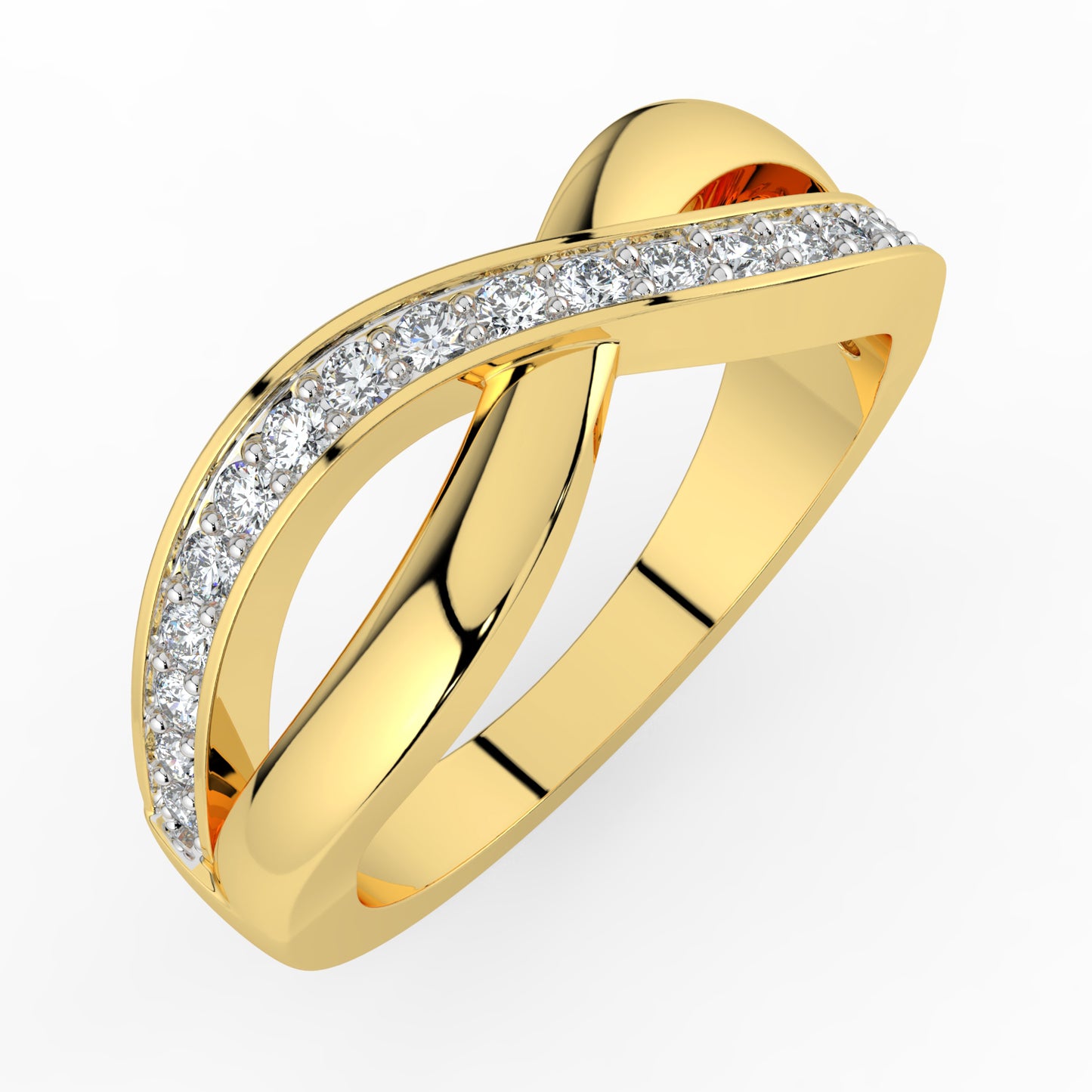 Brilliant Horizon Diamond Ring