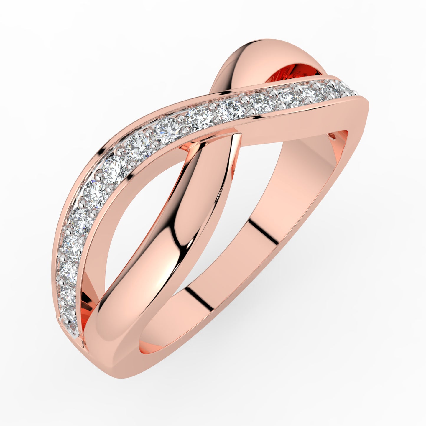 Brilliant Horizon Diamond Ring