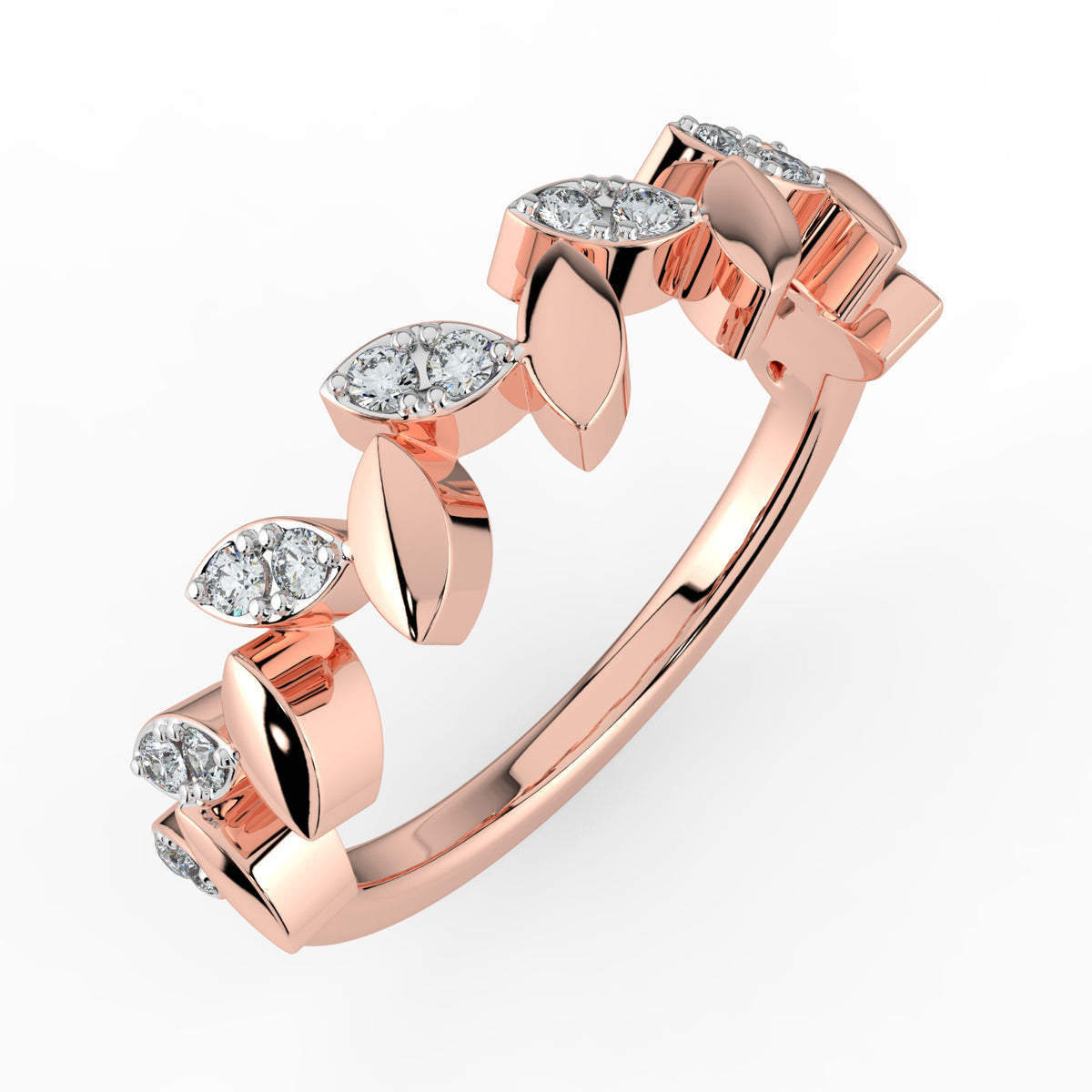 Petal Mirage Diamond Ring
