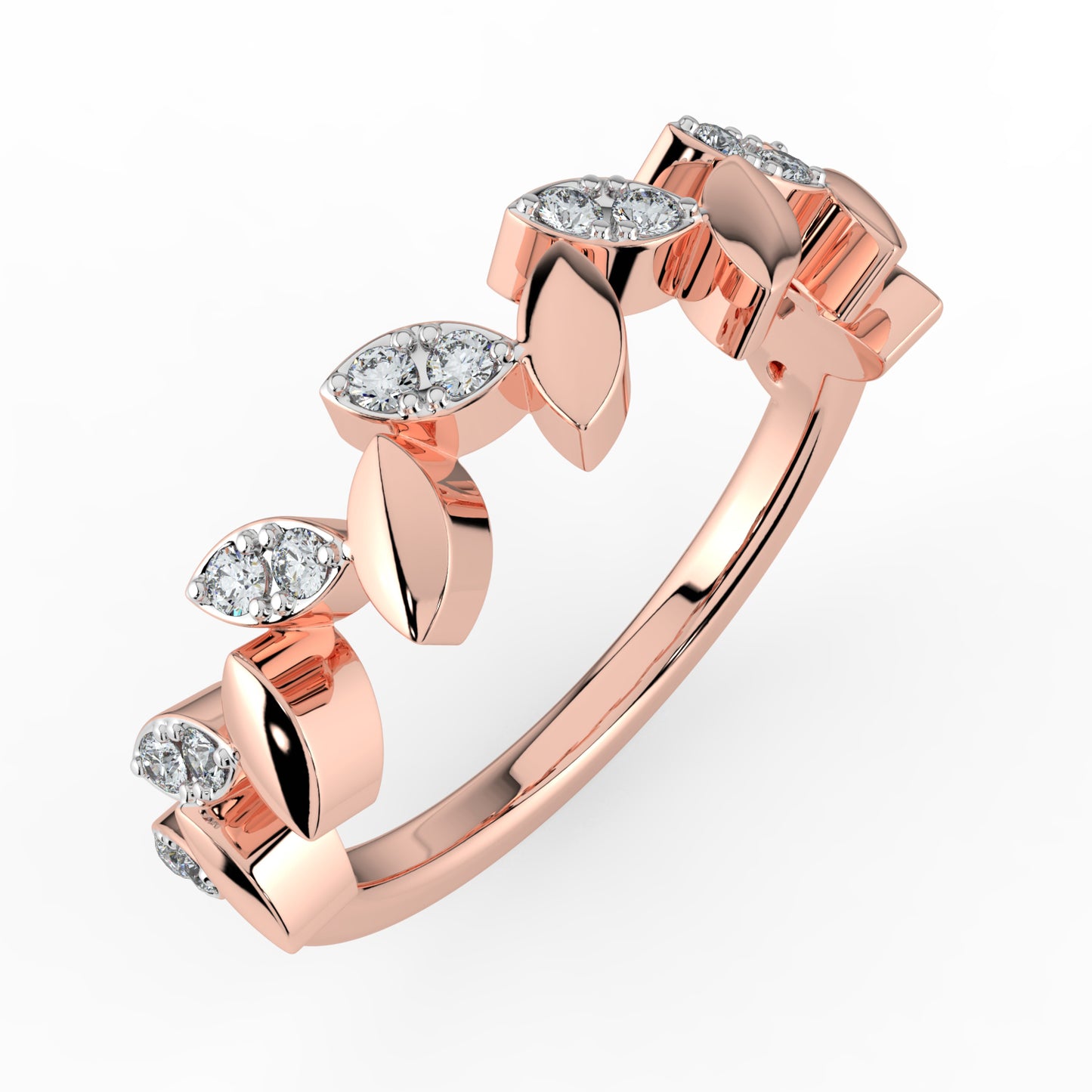 Petal Mirage Diamond Ring
