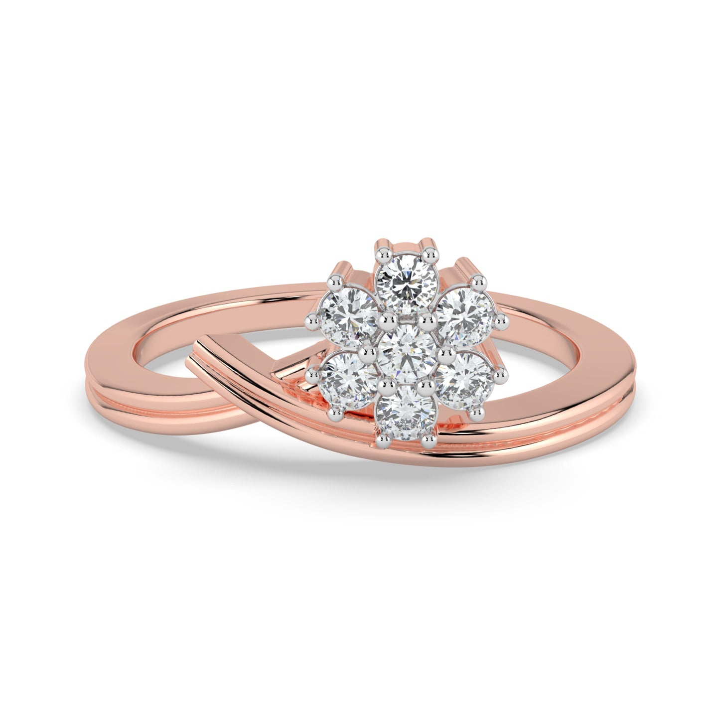 Blossom Symphony Diamond Ring