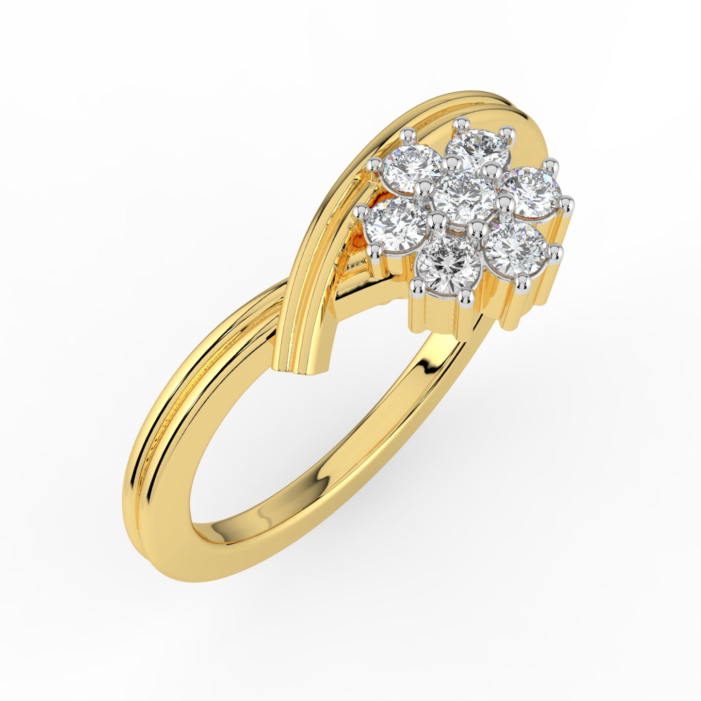 Blossom Symphony Diamond Ring