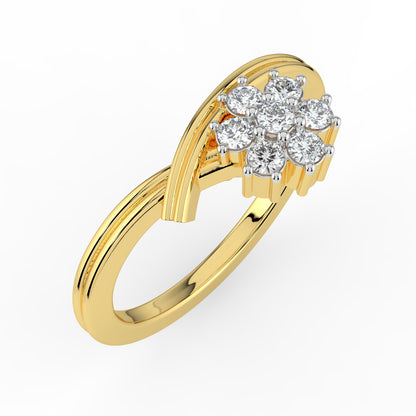 Blossom Symphony Diamond Ring