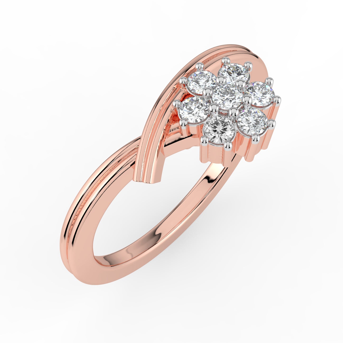 Blossom Symphony Diamond Ring