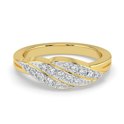 Gleaming Serenity Diamond Ring