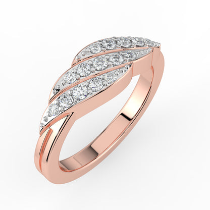 Gleaming Serenity Diamond Ring