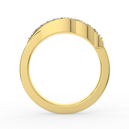 Gleaming Serenity Diamond Ring