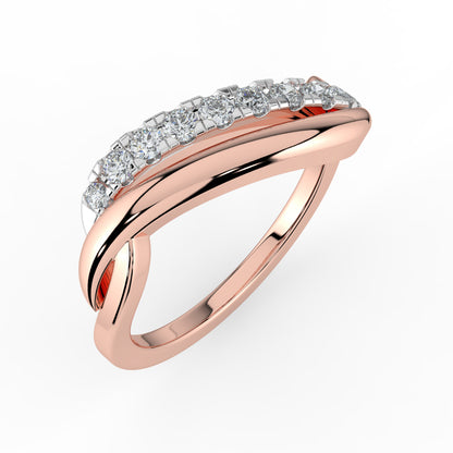 Whispering Elegance Diamond Ring