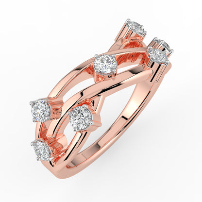 Majestic Celestial Diamond Ring