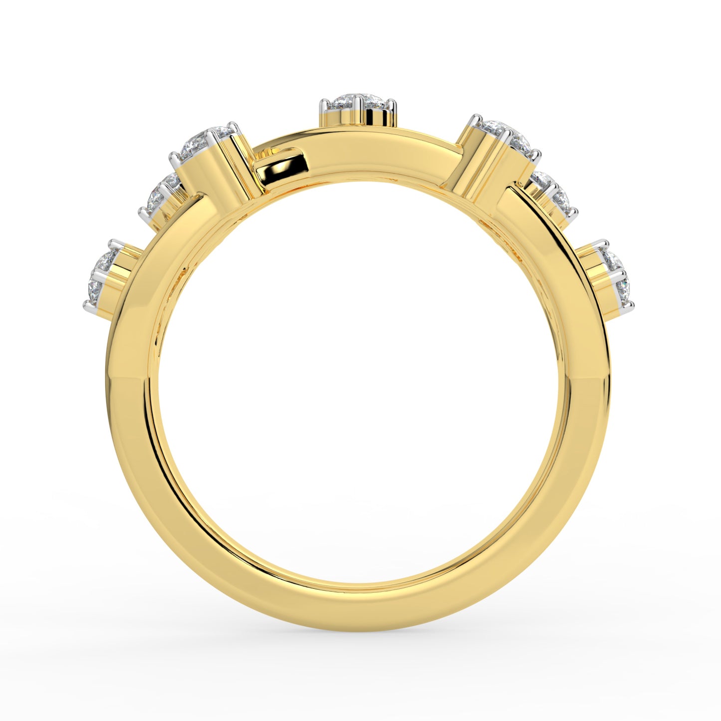 Majestic Celestial Diamond Ring